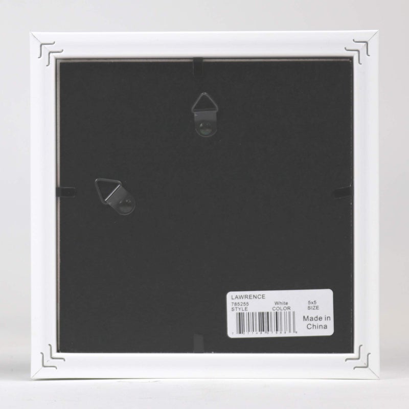 Lawrence Frames 785255 Shadow Box Frame, 5x5, White - Image 3